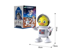 Разв. игр. "Утенок-космонавт" 21 см, свет, звук, танцует, в кор. ZY1849690