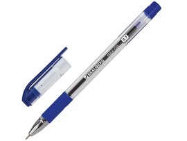 Ручка шариковая масляная «BRAUBERG Max-Oil» прозрачный корпус 0,7 мм СИНЯЯ (12шт/уп) доставка оптом в Донецк