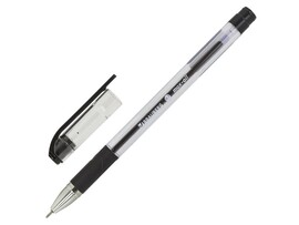 Ручка шариковая масляная «BRAUBERG Max-Oil» прозрачный корпус 0,7 мм ЧЕРНАЯ (12шт/уп) доставка оптом в Донецк