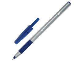 Ручка шариковая «BRAUBERG "i-STICK POINT» серый корпус 0,35 мм СИНЯЯ (50шт/уп) доставка оптом в Донецк