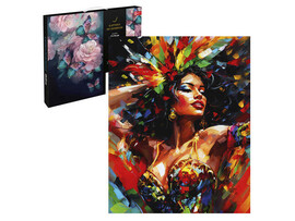 Картина по номерам 40*50 см «ТАНЦУЮЩАЯ ДЕВУШКА» доставка оптом в Донецк