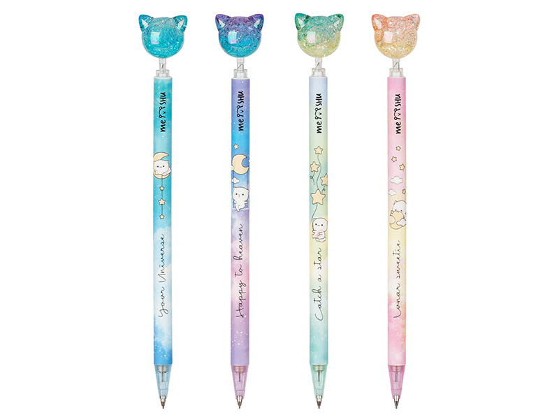 Карандаш механич. "Cute Cats" 0.7 мм, HB, софт-тач, ассорти