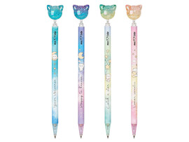 Карандаш механич. "Cute Cats" 0.7 мм, HB, софт-тач, ассорти