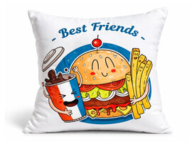 Подушка-игрушка Burger VAP-028 доставка оптом в Донецк