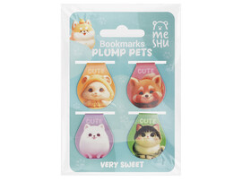 Закладки магнитные "Plum pets" 4 шт., голограф. MS_66067