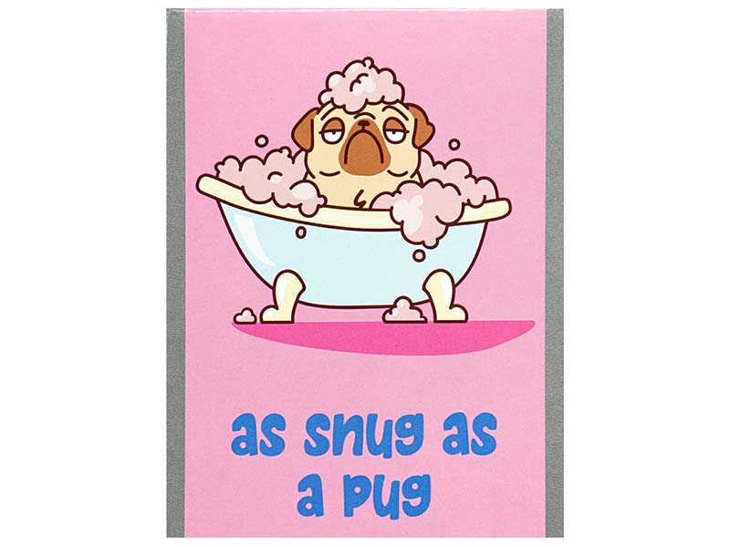 Блокнот А6 40 л. Жизнь бульдога, клетка, скр., спл. УФ-лак. БЛ6-ЖБ