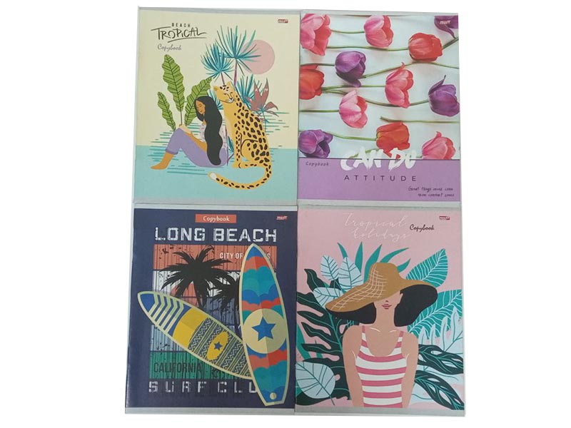 Тетрадь 48 л. Микс, клетка, цв. мел. обл.