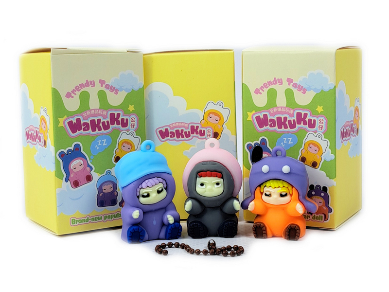 Игрушка-подвеска «Вакуку» 4 см (24шт/уп) в кор. №12