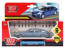 Машина металл. Porsche Panamera 11 см, двери, инерц., кор. Технопарк