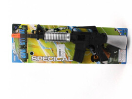 Автомат-трещотка 43х14 см на планшете. B2360029