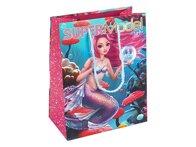 Пакет подар. мат. лам. Super Model. Русалка 23*33 см. PML113361-F
