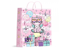 Пакет подар. Котики, 3D эл., 23*18 см. PAM-113276-CAT