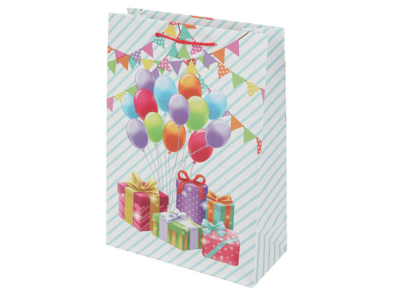 Пакет подар. мат. лам. С Днем Рождения 18*23 см. PM-07-C2