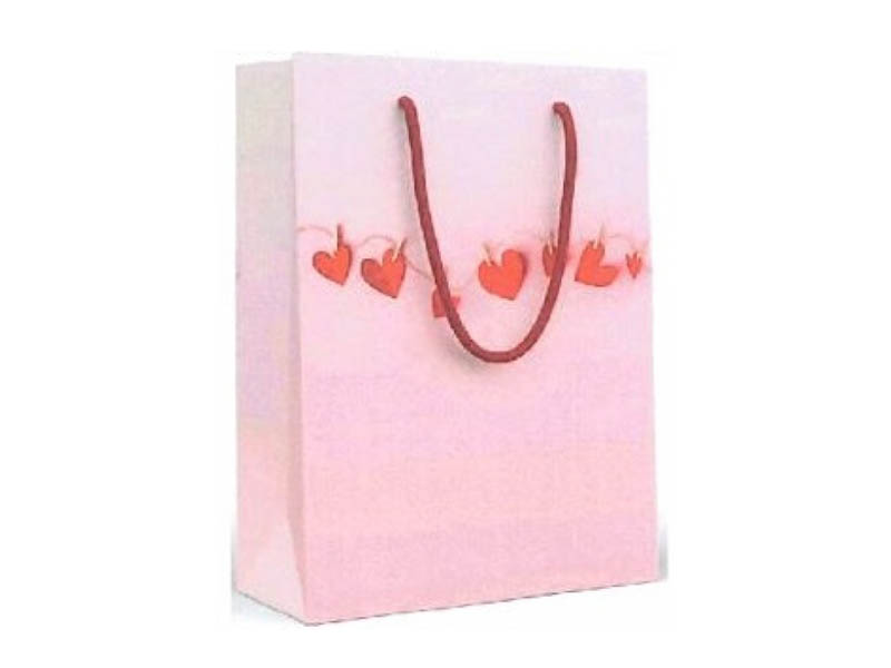Пакет подар. мат. лам. Сердца, 18*23 см. PM-124671-HRT2