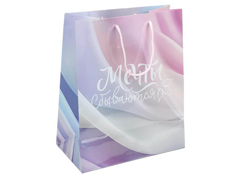 Пакет подар. глянц. лам. Мечты сбываются, 22*31 см. PML-124688-DR