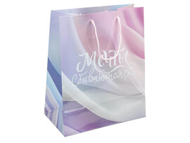 Пакет подар. глянц. лам. Мечты сбываются, 22*31 см. PML-124688-DR