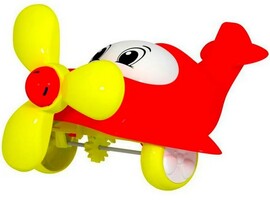 Игрушка-покатушка «Самолет» красный доставка оптом в Донецк