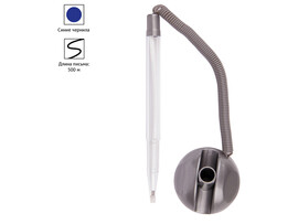 Ручка шар. настольная "Reception" синяя, 0.7 мм. TBgr_16084