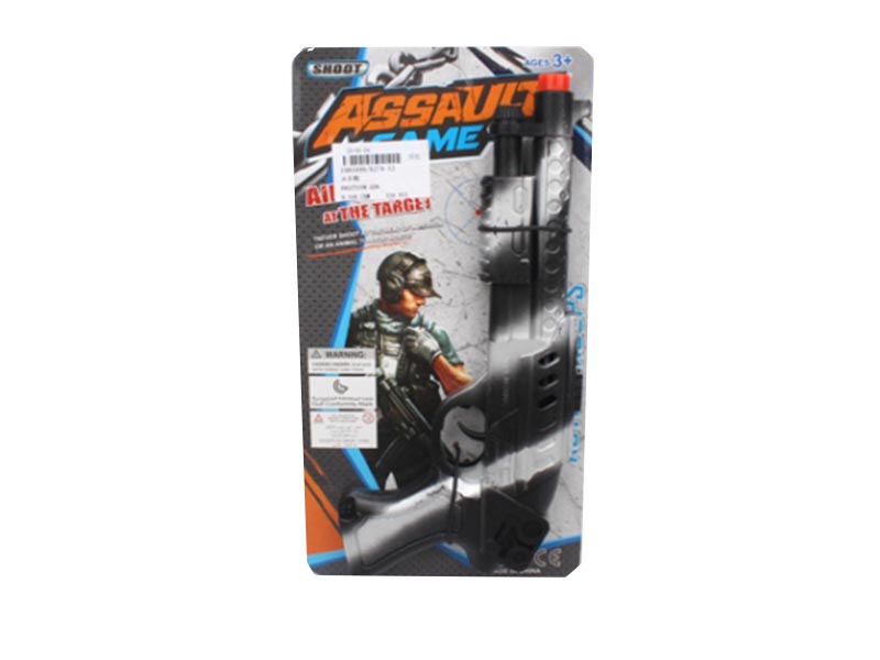 Пистолет-трещотка "Полиция" 29х15 см на планш. B1985499