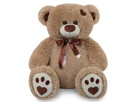 Медведь Тони 65 см кофейный доставка оптом в Донецк