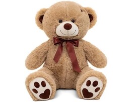 Медведь Тони кофейный 110 см доставка оптом в Донецк