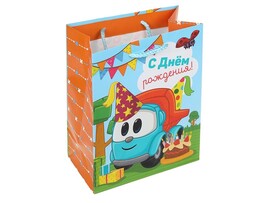 Пакет подар. глянц. лам. Грузовичок Лева 22х31 см. PML-111238-GL