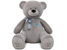 Медведь Фил 145 см серый доставка оптом в Донецк