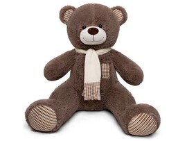 Медведь Тоффи 150 см бурый доставка оптом в Донецк