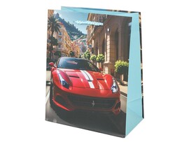 Пакет подар. мат. лам. Спорткар 33х45 см. PXL-113364-F