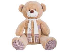 Медведь Тоффи 190 см кофейный доставка оптом в Донецк