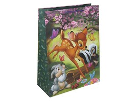 Пакет подар. мат. лам. Лесные зверята 18*23 см. PM-122060-DS