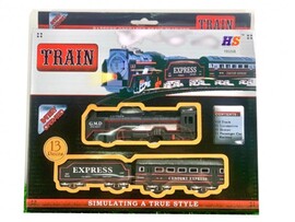 Железная дорога "Train" 13 эл., на бат., свет, в кор. B2381894