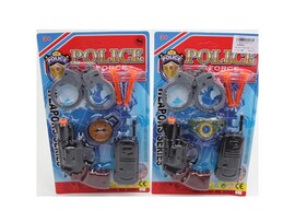 Набор "Полиция": пистолет, пули-присоски, аксесс., 31*19 см на блист. B1772834