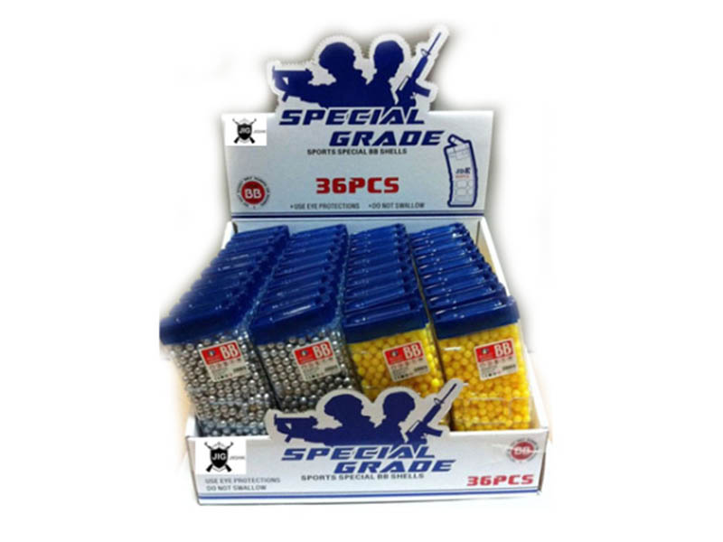 Пульки 6 мм, 800 шт., цв. микс. 1B00342