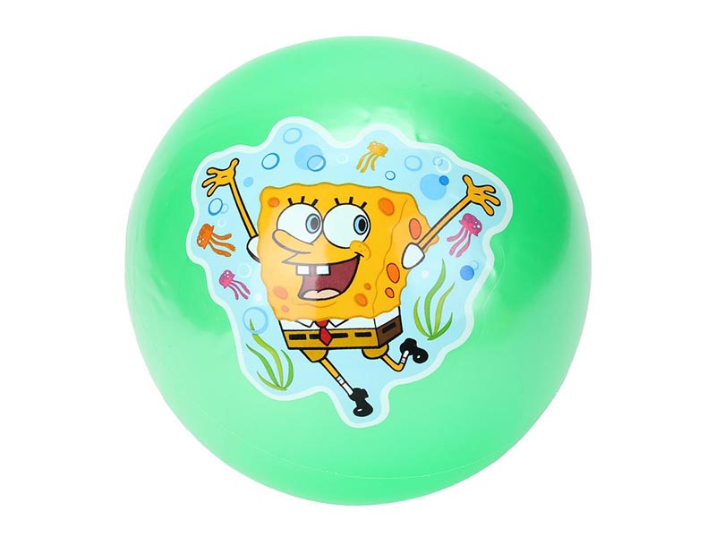 Мяч "Губка Боб" 23 см, ПВХ, в сетке. AD-9(SPBOB)