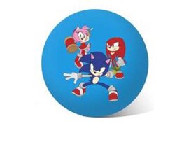 Мяч "Соник" 23 см, ПВХ, в сетке. AD-9(NSON)