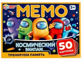 Игра Мемо "Космический экипаж" 50 карт., в кор.