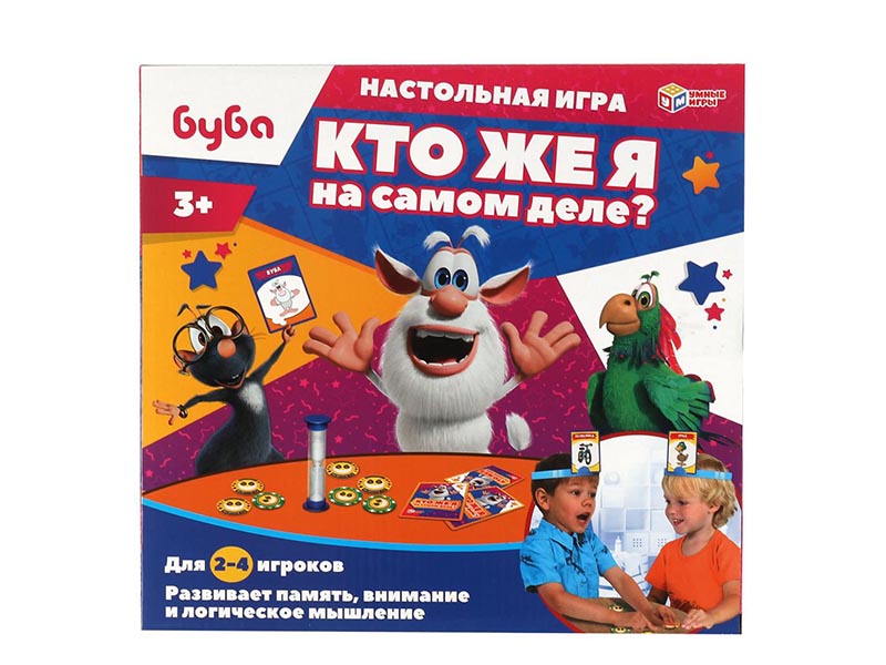 Настольная игра "Буба. Кто же я?" в кор. B860891-R1