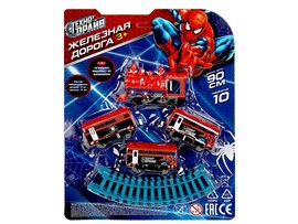 Железная дорога "Человек Паук" 10 предм., путь 90 см, блист. 2203B0113-R