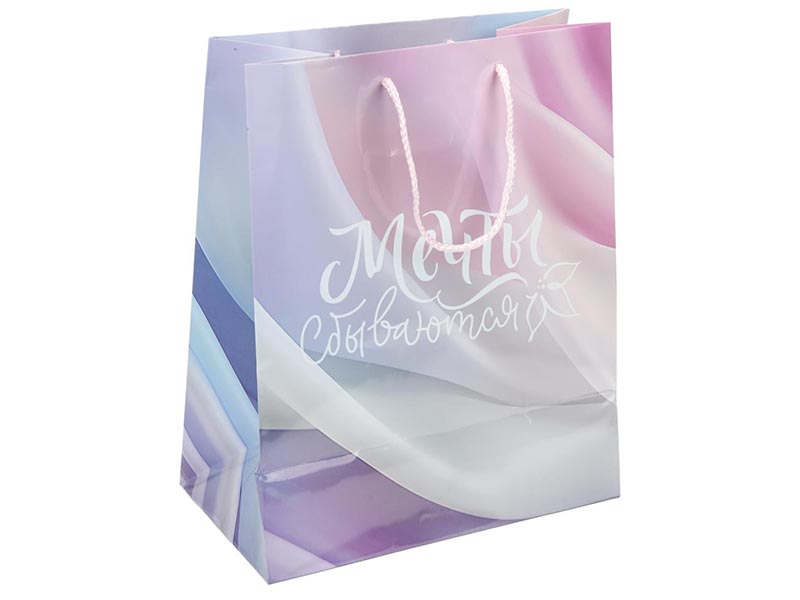 Пакет подар. глянц. лам. Мечты сбываются 26х32 см. PL-124714-DR