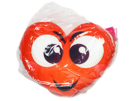 Подушка-игрушка Сердце глазки 32х25см HRT-013 доставка оптом в Донецк