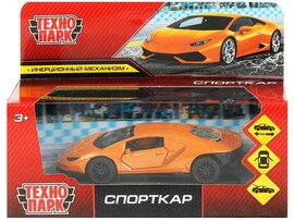 4660254413634 Машина металл СПОРТКАР, 12 см, двери, багаж., инерц, кор. Технопарк в кор.2*120шт 2210C0153-R доставка оптом в Донецк