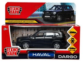 4660254452824 Машина металл HAVAL haval dargo,дл 12 см, дв,багаж,инер, черный, в кор. Технопарк в кор.2*36шт DARGO-12-BK доставка оптом в Донецк