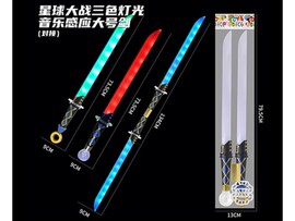 Набор световых мечей 2в1 "Рыцарь" 79*13 см в пак. 3075519