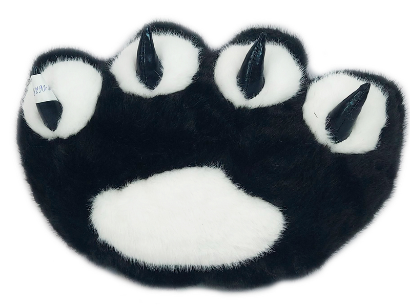 Донецк игрушка оптом Лапа черно-белая 1280-0625/35