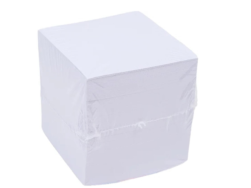 Блок для записей непрокл. 80х80х80 мм, белый