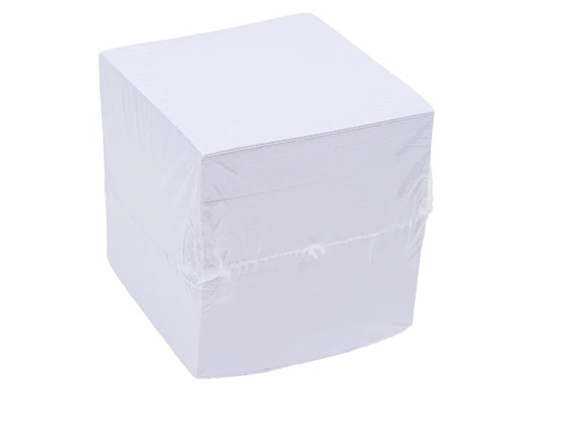 Блок для записей непрокл. 90х90х90 мм, белый