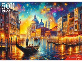 ПАЗЛЫ 500 элементов. ВОЛШЕБНАЯ НОЧЬ В ВЕНЕЦИИ доставка оптом в Донецк