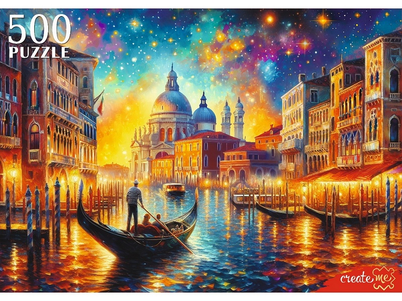 Донецк игрушка оптом ПАЗЛЫ 500 элементов. ВОЛШЕБНАЯ НОЧЬ В ВЕНЕЦИИ