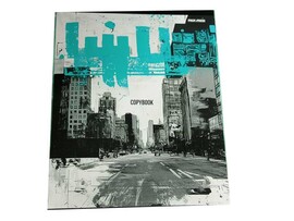 Тетрадь 96 л. Тема граффити, клетка. 96-4324